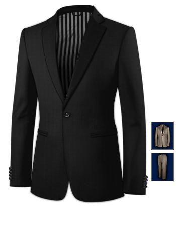 Gents Tailoring with 1 Button, Single Breasted