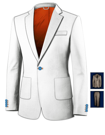 Prom Suits Uk Sheffield with 1 Button, Single Breasted