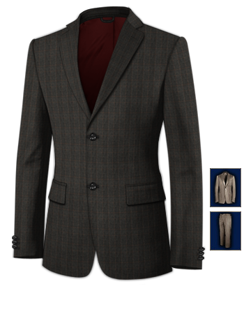 Wedding Suit Herts with 2 Buttons, Single Breasted