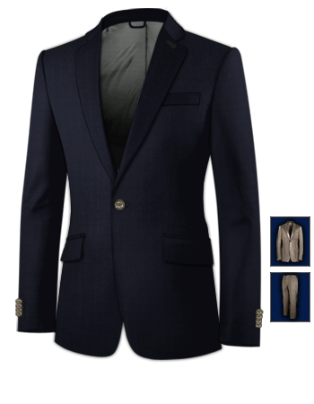 Wish Suits with 1 Button, Single Breasted